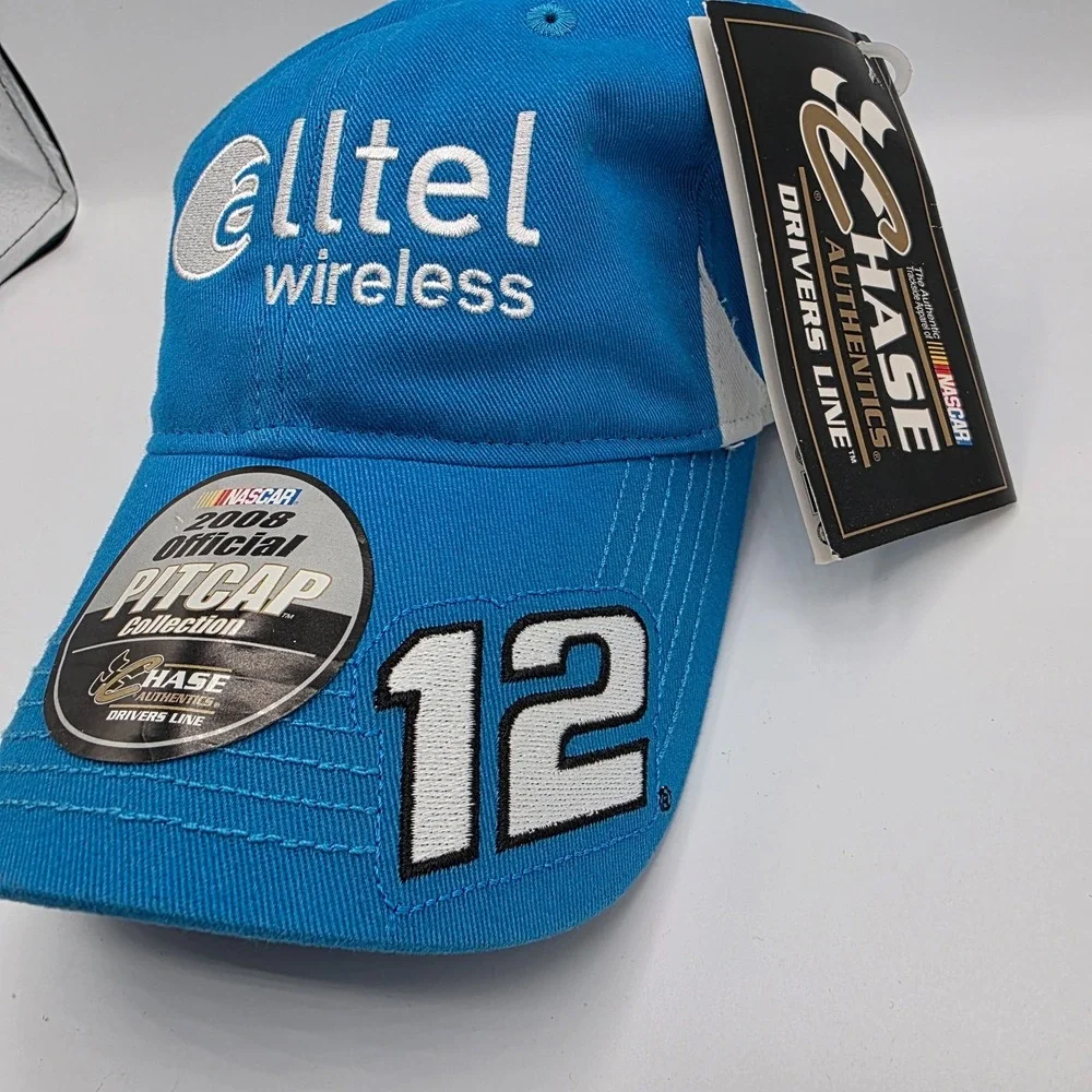 Alltel Nascar Chase Authentics 2008 Official Pitcap Cotton Blue Cotton One‎ Size